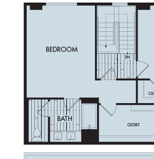 Plan 3D Townhome Townhome at Symmetry Apartments in Northridge, CA